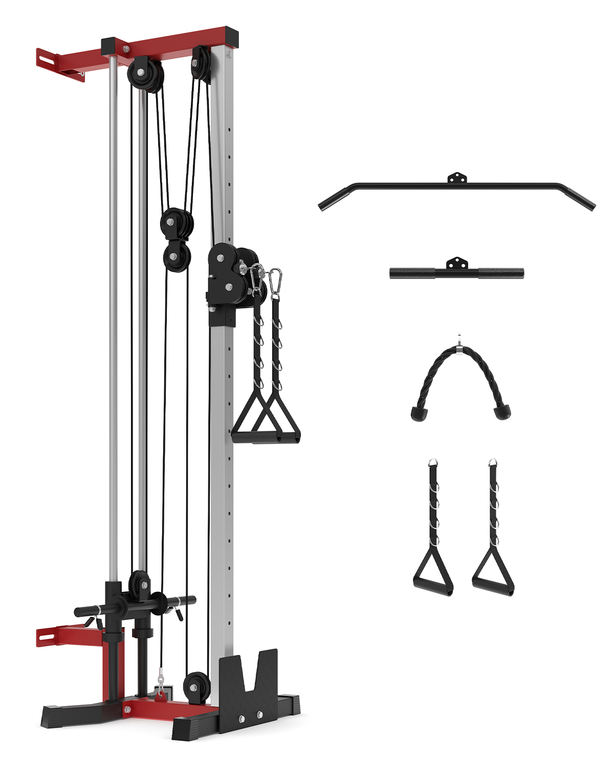 Lat Pulldown Cable - Настенная тросовая система с двумя блоками