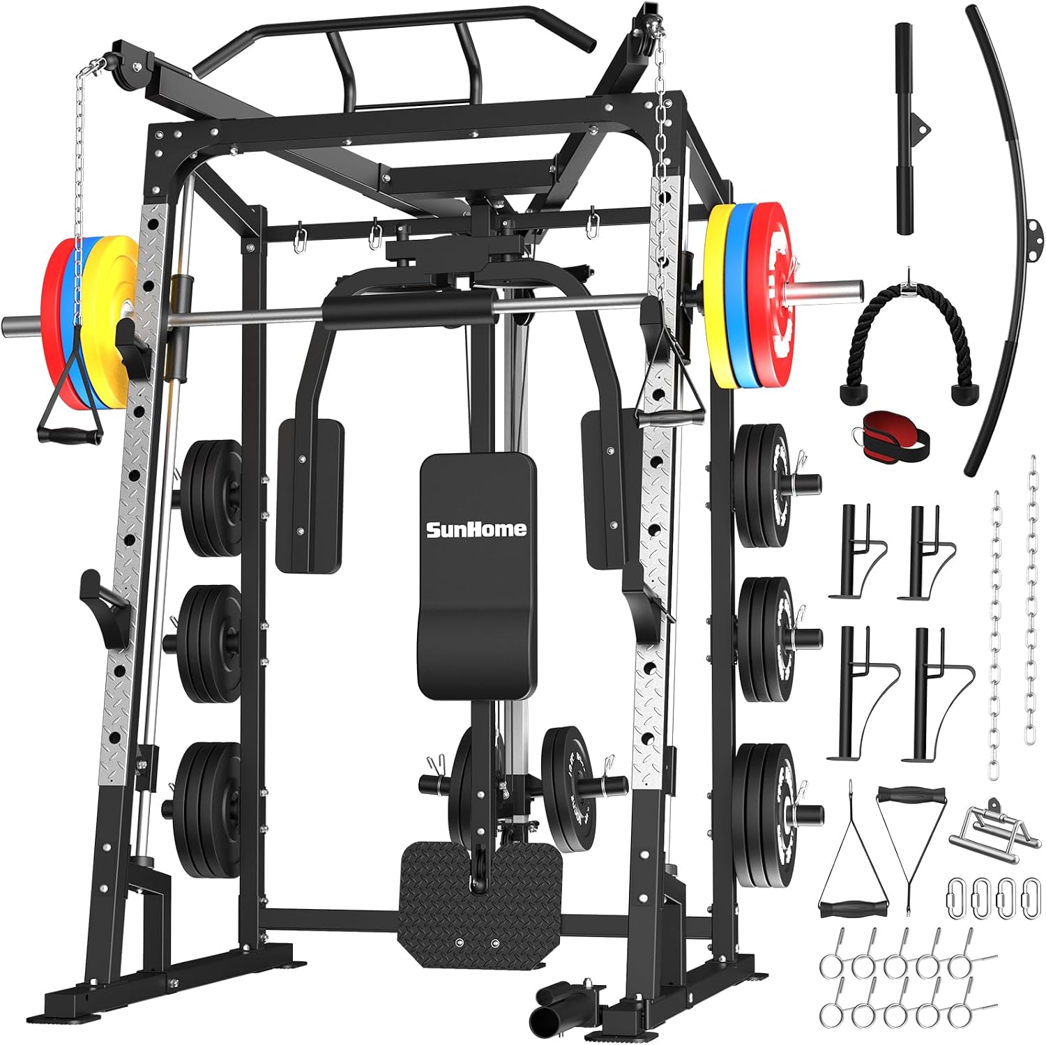Силовая клетка Smith Machine,  – обзор и цена Lat Pulldown Cable