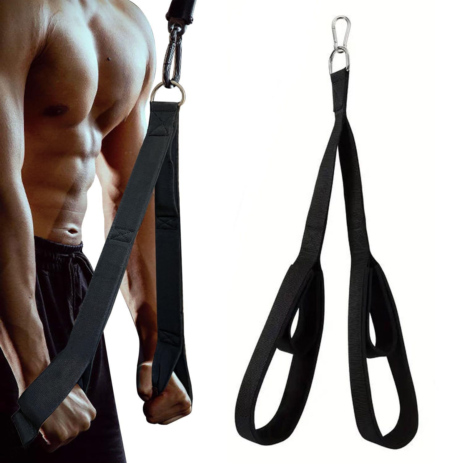 Двойная веревка для тренировки – обзор и цена Lat Pulldown Cable