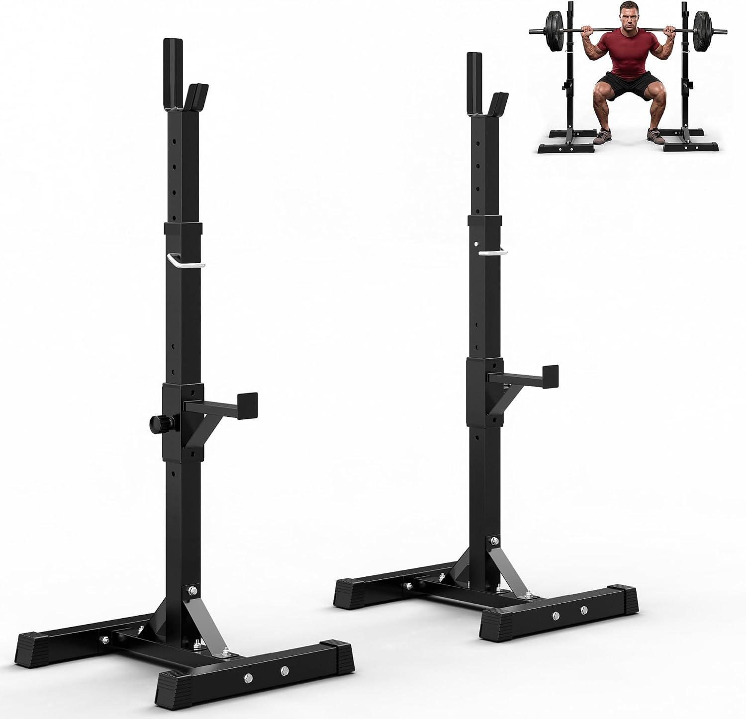 Регулируемые стойки для присед – обзор и цена Home Gym Portable