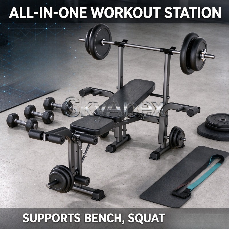 Новая многофункциональная скла – обзор и цена All In One Gym Home Equipment
