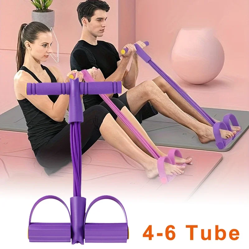 Набор из 6 эспандеров с нескол – обзор и цена Home Gym Equipment Set